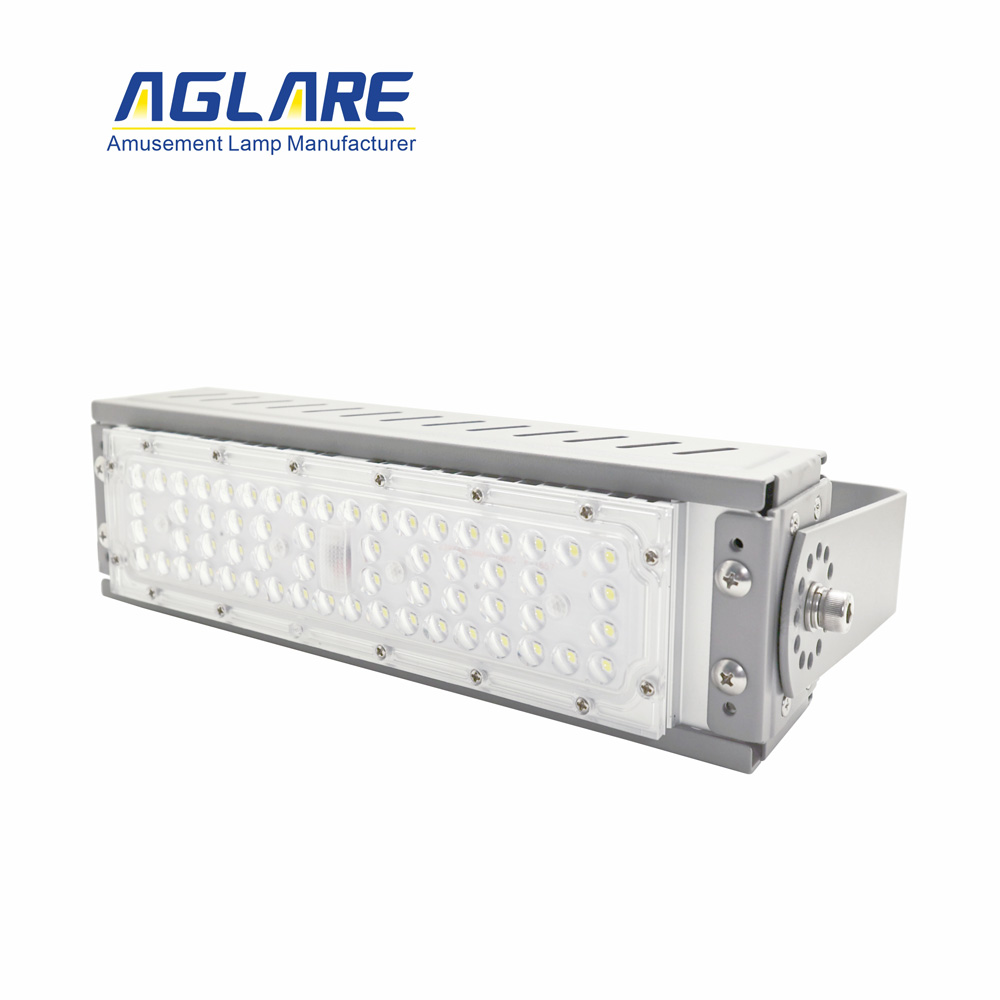 50W暖白投光灯 LED模组隧路灯户表高杆球场灯