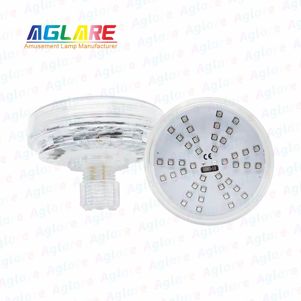 80mm RGB自动LED灯1-16旋转成效的游乐设施- AC24V， 48led